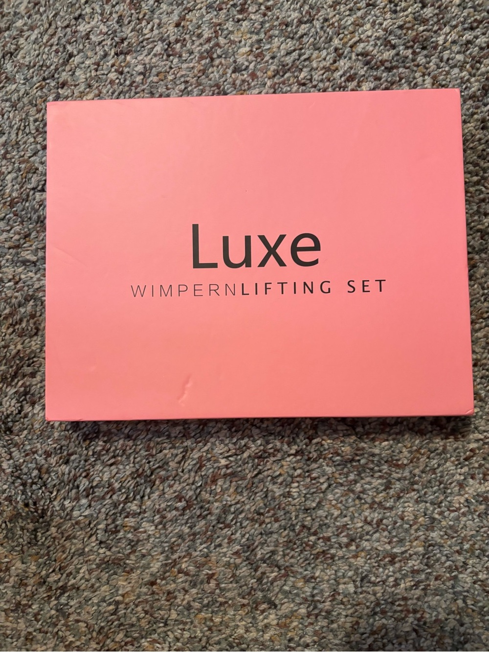 Luxe Lash Lifting Kit - Coral Pink Box
